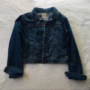 CROP JEAN JACKET